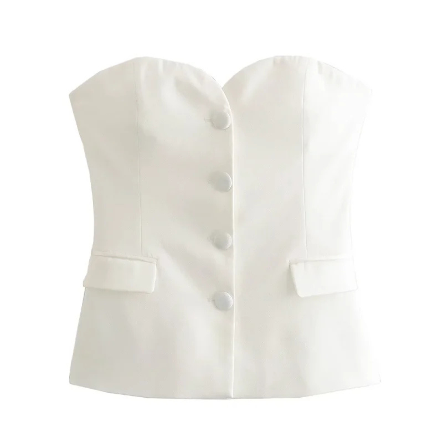 Florence | Elegant Tube Corset Top & Backless Summer Camisole